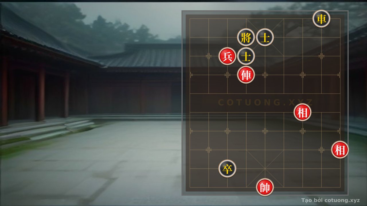 Thế cờ: The Ten Absolute Traps: When the Red Rook Sacrifices the Pawn in a Mystical Xiangqi — Cờ Tướng Online