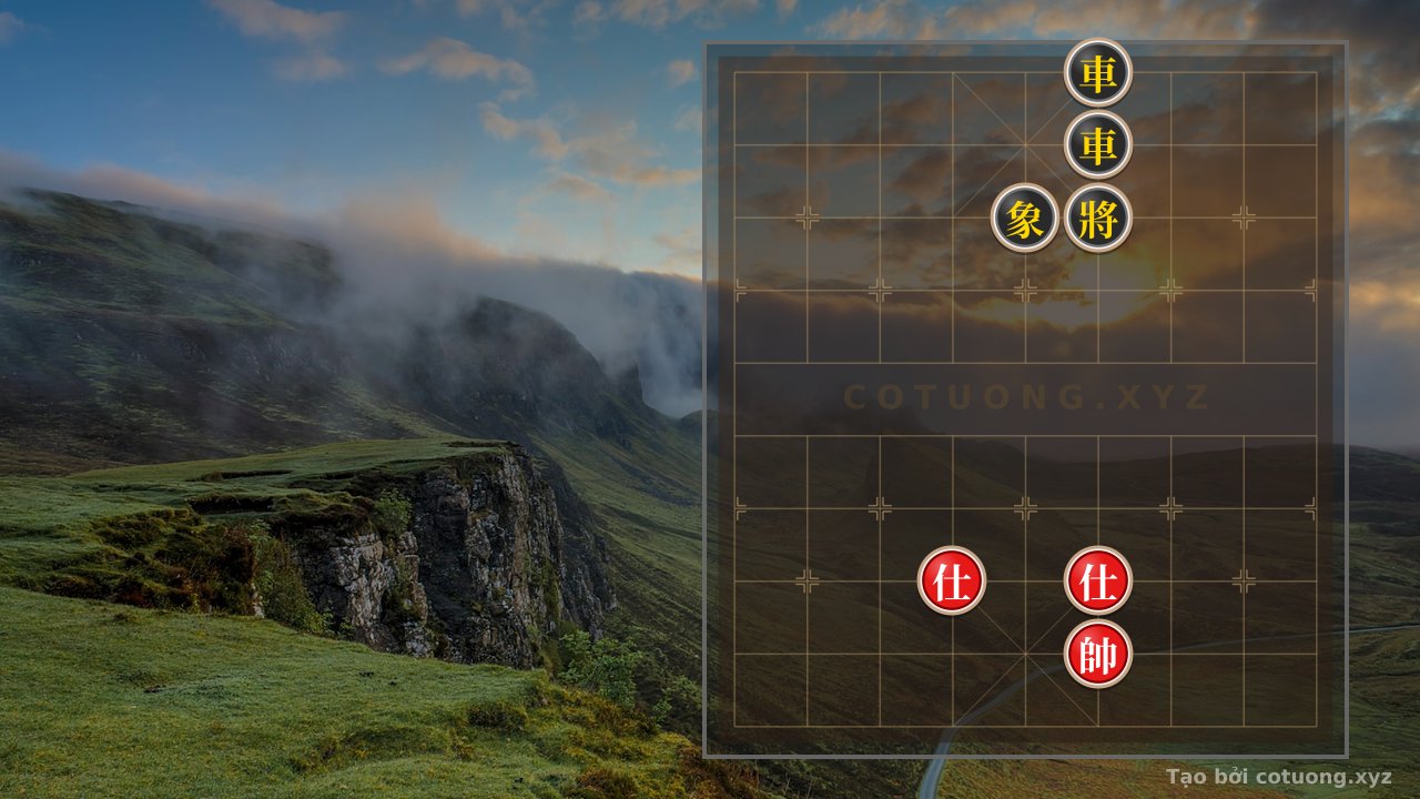 Thế cờ: Xiangqi Position 'Red General Lost in the Sea of Black Chariots': Survival Tips When the Force Difference is Insurmountable — Cờ Tướng Online