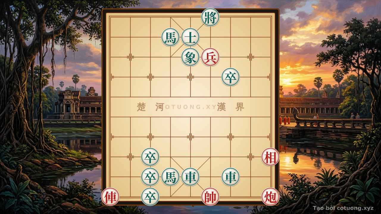 Thế cờ: The Mystery of the Black Rook: Alone in the Battle of Life and Death — Cờ Tướng Online