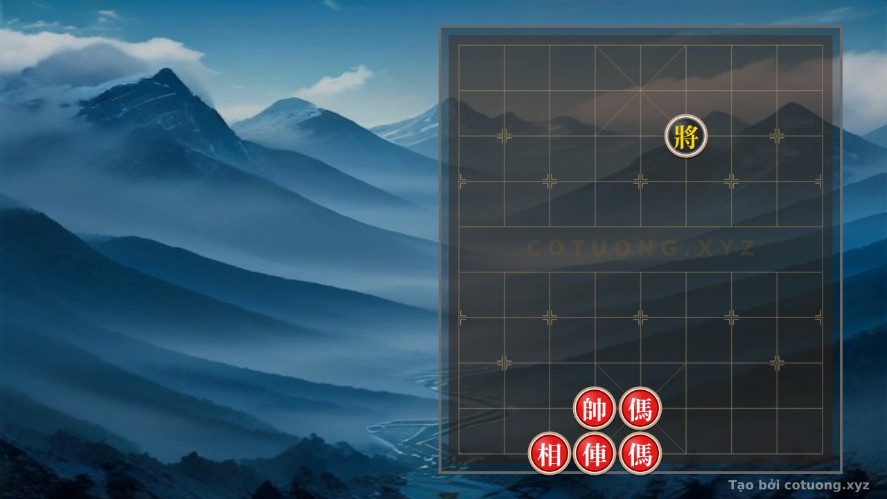 Thế cờ: Xiangqi: The Red Double Horse Escape - Defensive Strategy for Black — Cờ Tướng Online