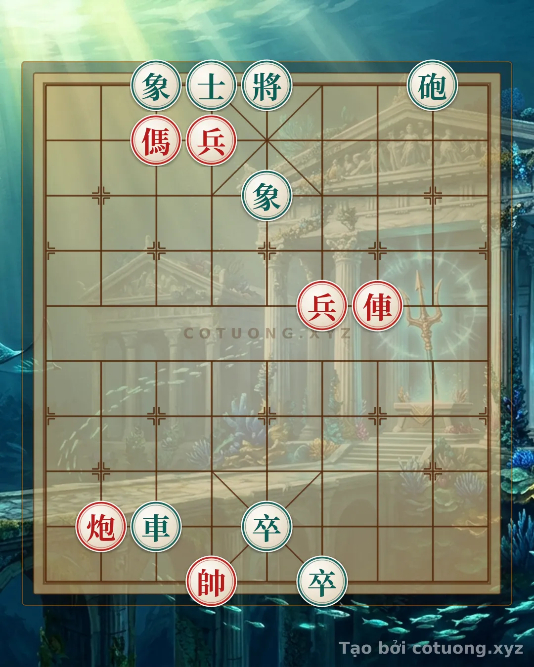 Challenge: Defensive Counterattack Strategy: How Red Counters Black's Threat in the 'Empty Cannon' Formation - Can you solve it?