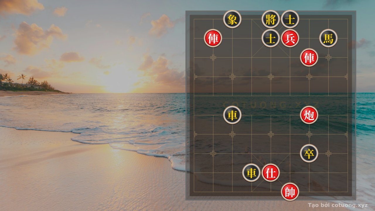 Thế cờ: Black General Under Attack by Red Chariot: Tactical Tips When Being Crushed on File 8 — Cờ Tướng Online