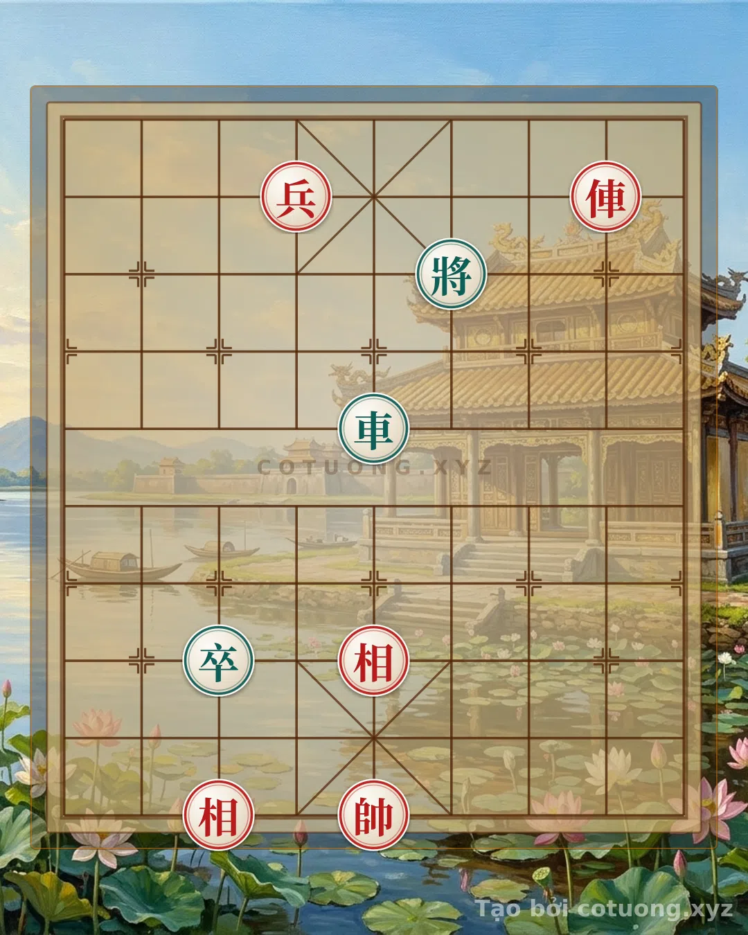 Thế cờ: Xiangqi: Defensive Tactics to Counter the Red Chariot's Attack — Cờ Tướng Online