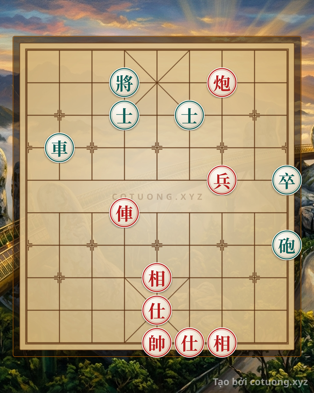 Challenge: 'Empty Cannon Attack on File 9' - Surprise Xiangqi Opening: Red Must Choose Between 'Divine Strategy' or 'Death Trap'? | Essential Xiangqi Tips for First-Move Players - Can you solve it?