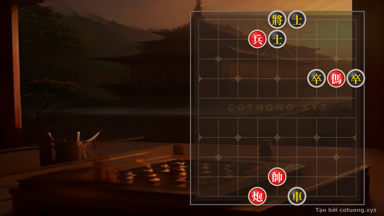 Thế cờ: Red Cannon on File 6 Piercing Straight to the Black General - A Thrilling Xiangqi Opening! — Cờ Tướng Online