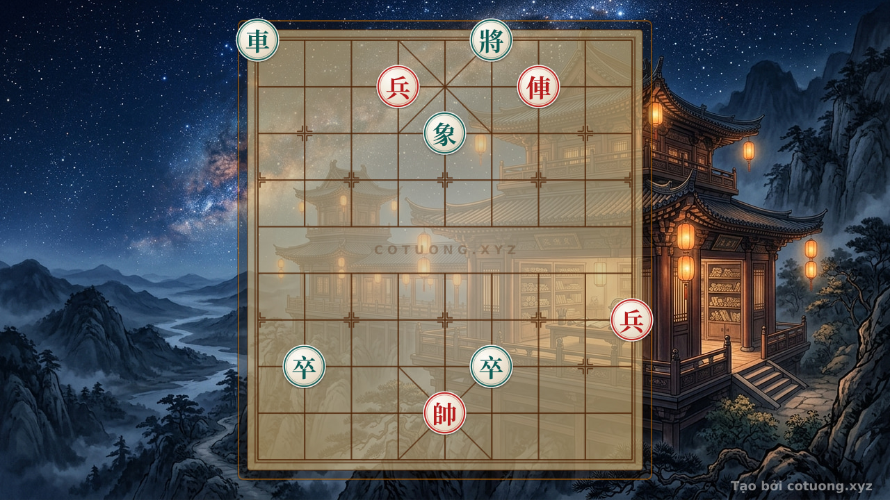 Thế cờ: Endgame Mastery: Rook vs. Rook with Elephant - Intellectual Challenge — Cờ Tướng Online