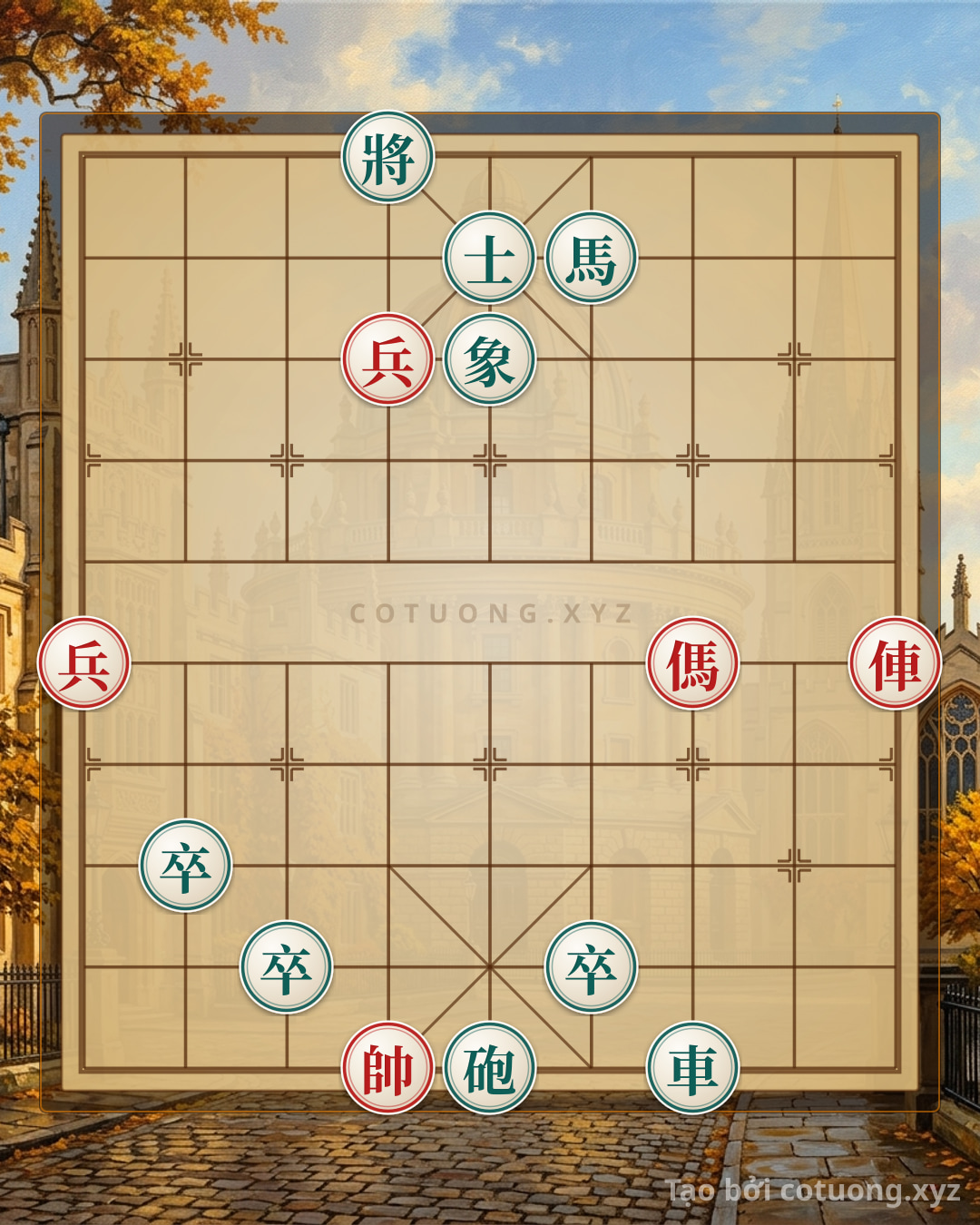 Challenge: Xiangqi Opening: Red Rook 1 Attacks Straight, Who Has the Escape? - Can you solve it?