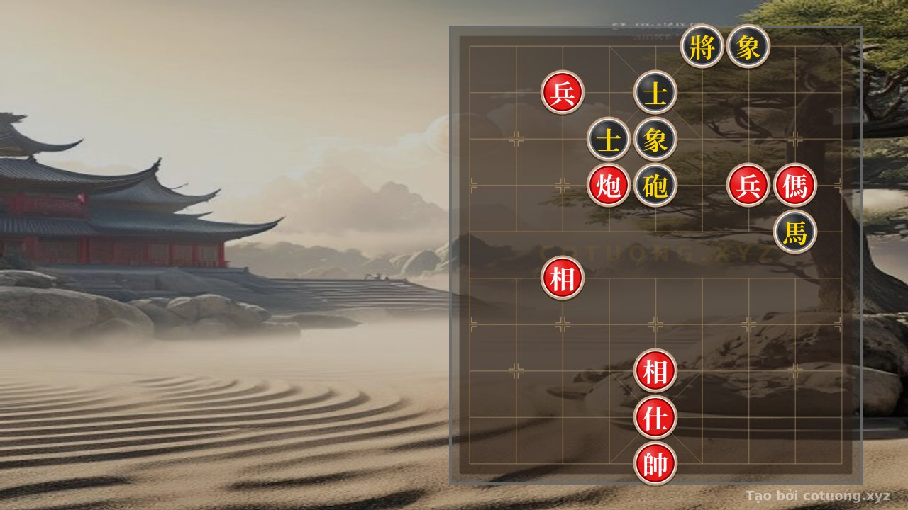 Thế cờ: Xiangqi Strategy: Black's Counterattack in the Double Horse Battle — Cờ Tướng Online