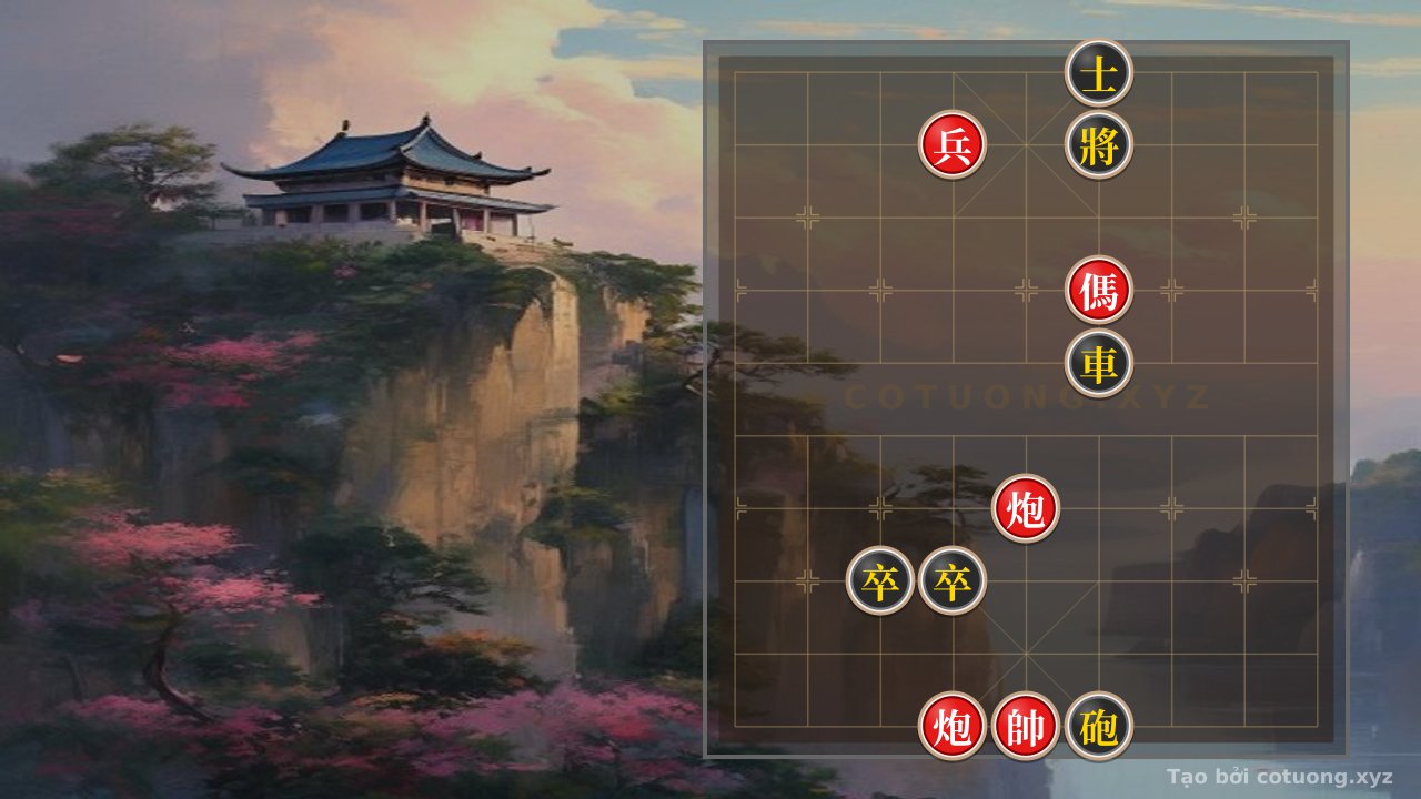Thế cờ: The Enthralling Xiangqi Position: 