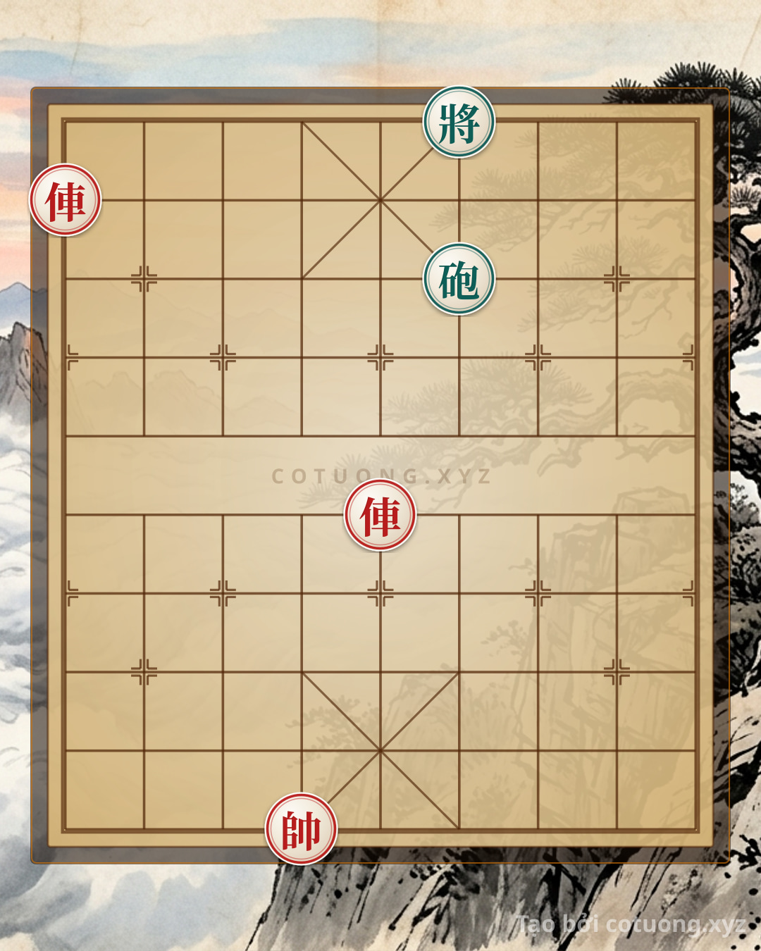 Challenge: Song xa áp đáy, tuyệt sát cung thành - Can you solve it?
