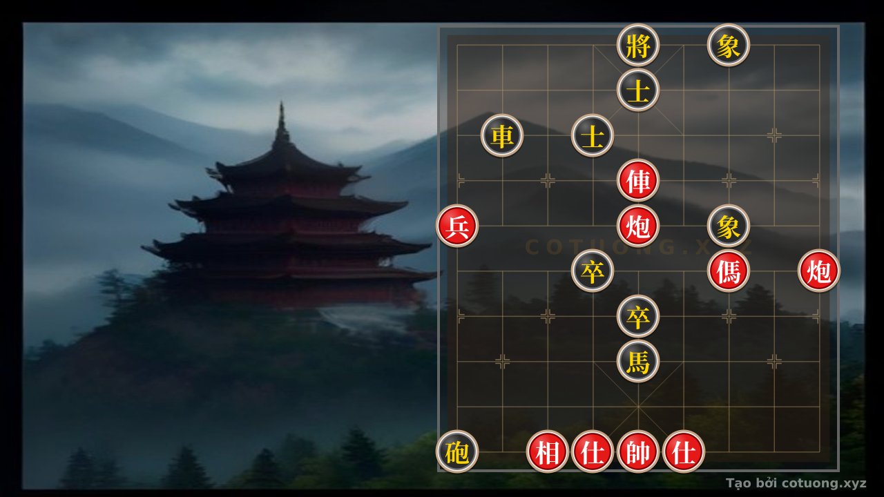 Thế cờ: The Trap of the Two Cannons and Horse: When the Chessboard Becomes a Graveyard Maze — Cờ Tướng Online