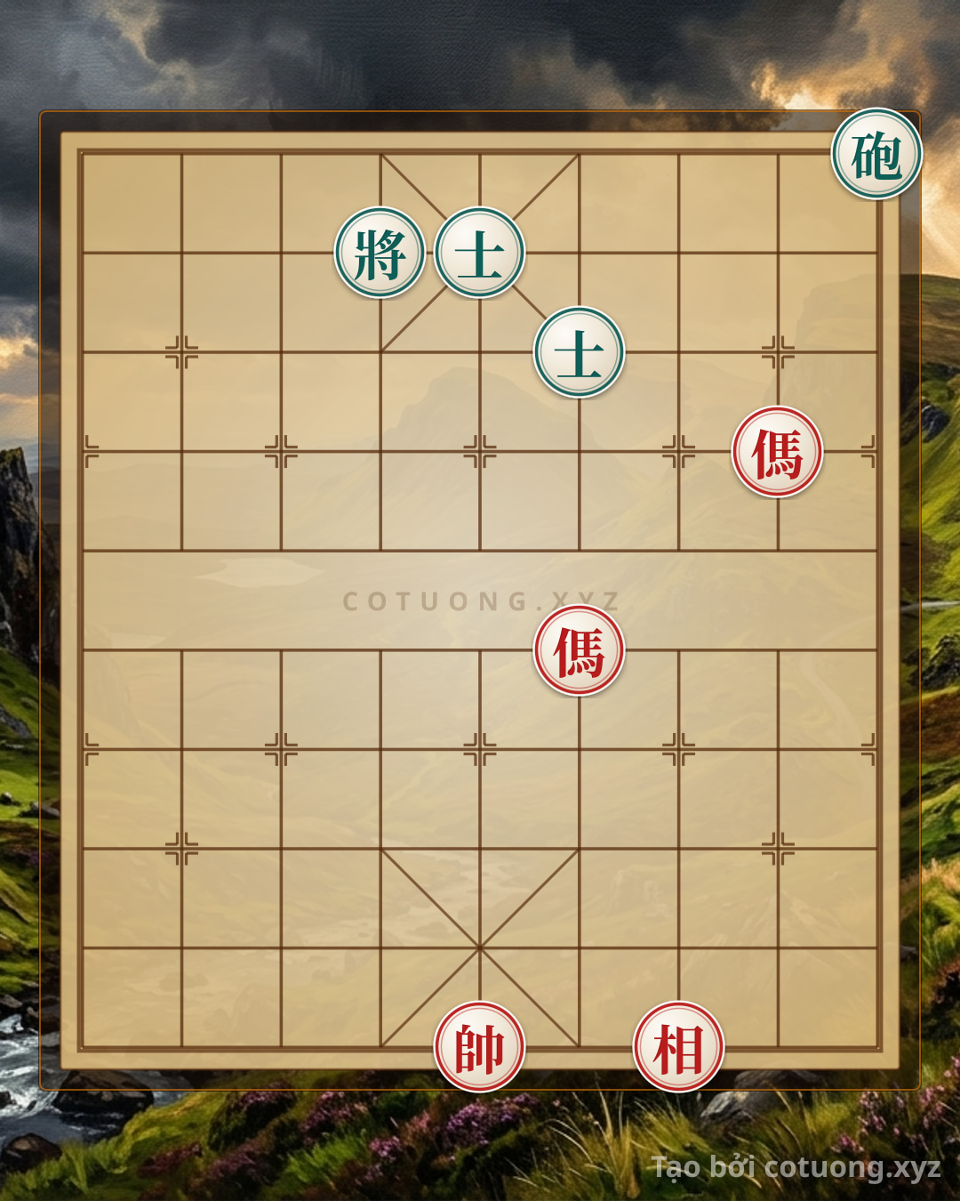Challenge: Red General's Victory: Strategic Traps and Counterattacks - Can you solve it?