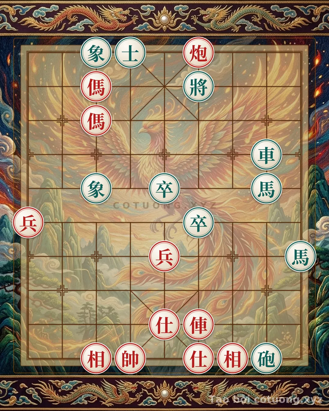 Challenge: The Red Cannon's Empty Trap: Luring the Black General into the 'Hole' Formation - Can you solve it?