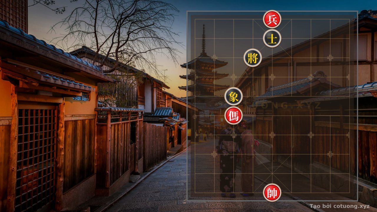 Thế cờ: Red General's Strategy: Patience and the Turning Point — Cờ Tướng Online
