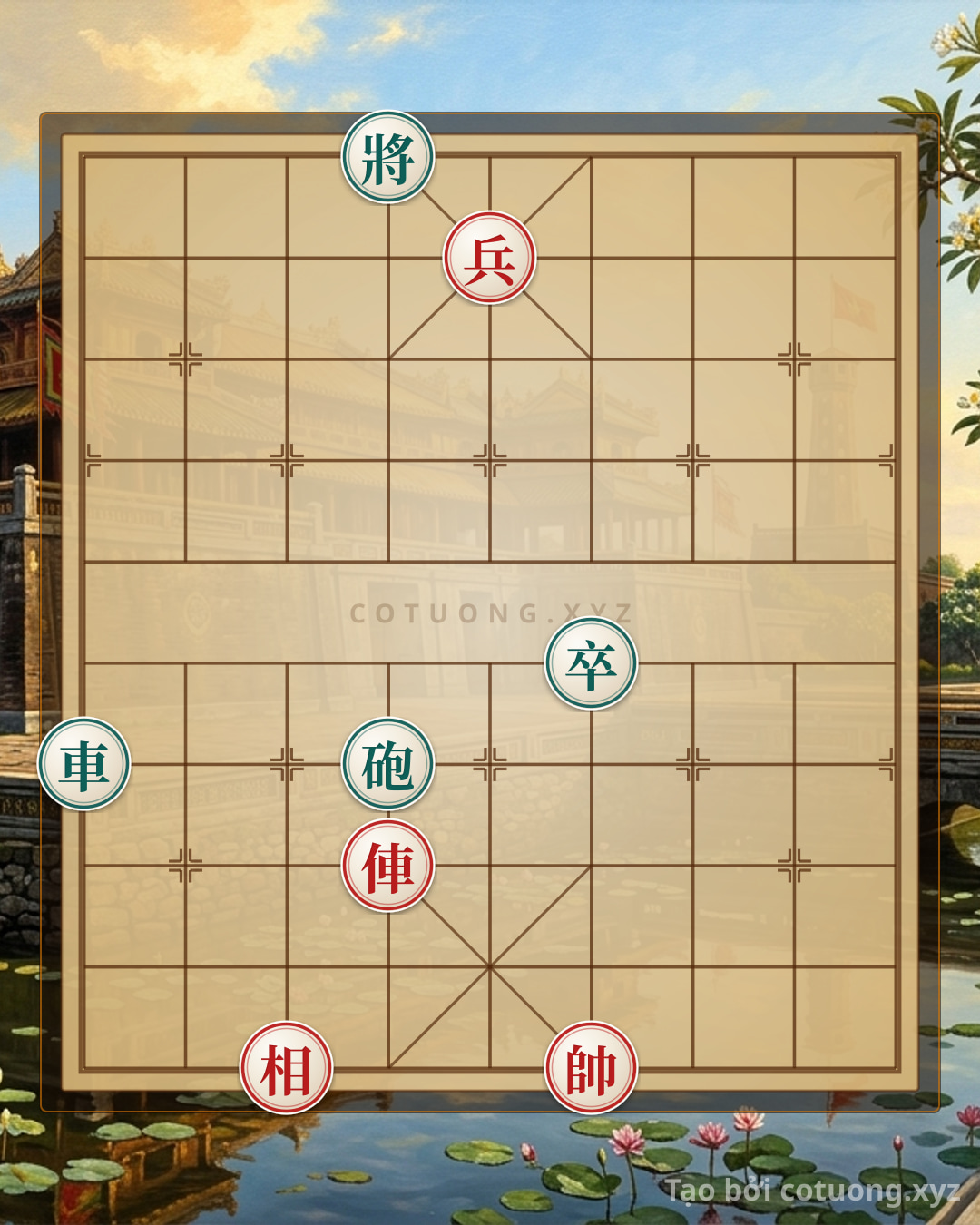 Challenge: Capturing Victory with the Empty Cannon: A Classic Strategy in Xiangqi - Can you solve it?