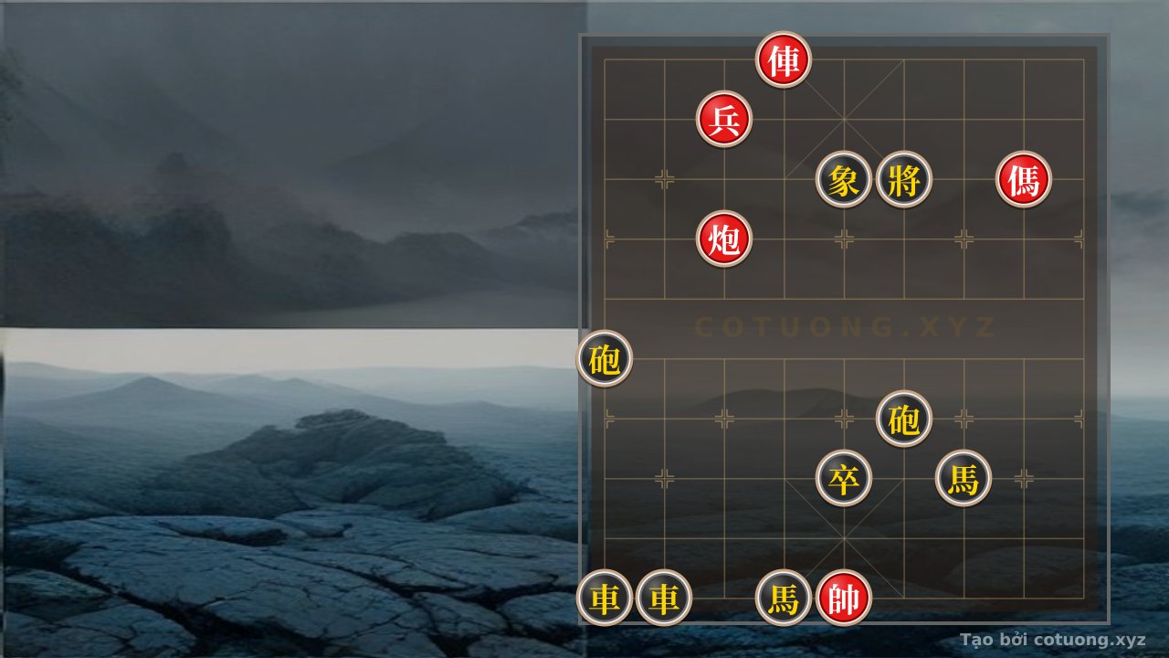 Thế cờ: Xiangqi Board - Red Advantage in Opening! — Cờ Tướng Online