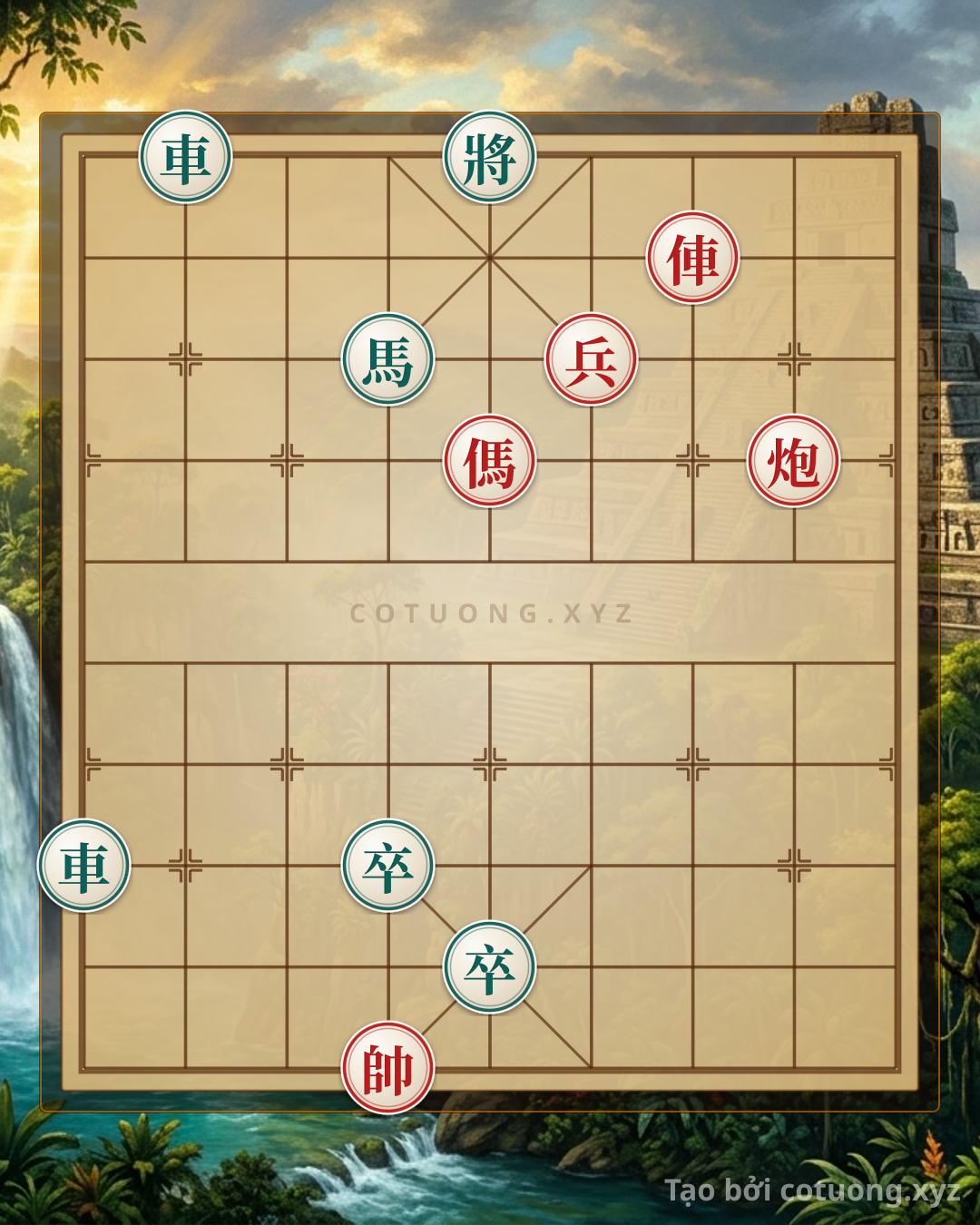 Challenge: A Clever Defensive Trick: The Black Rook Waits for a Counterattack in the 'Double Horse Face-to-Face' Formation - Can you solve it?