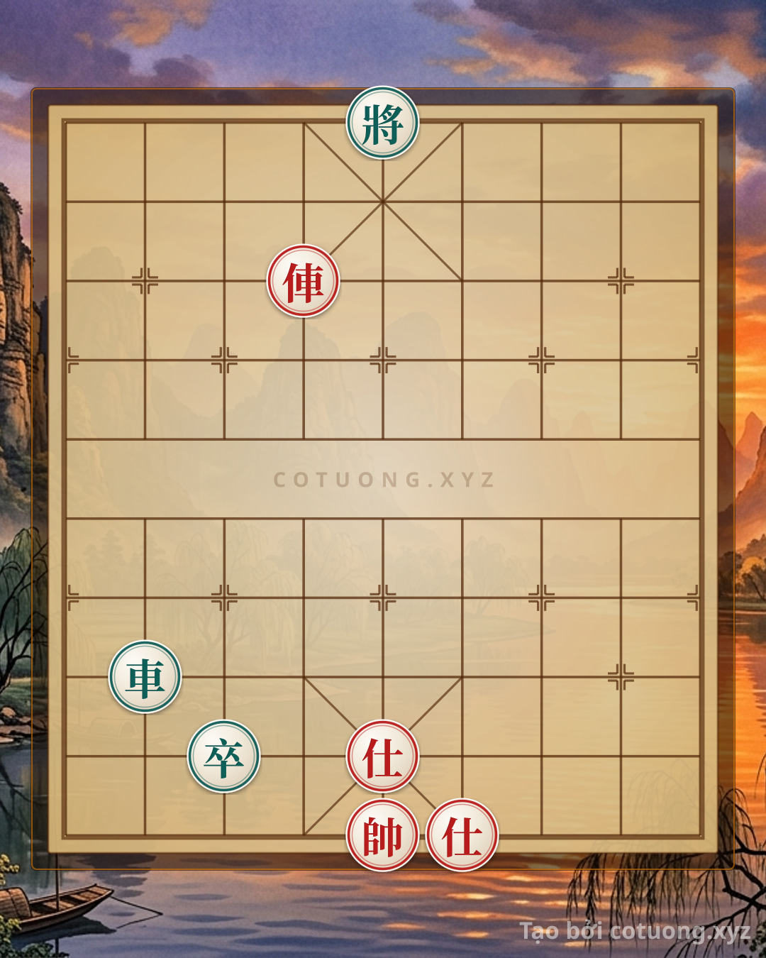 Challenge: Red General: Black Chariot Strategy in Row 2 Column 3 - Winning Tactics - Can you solve it?