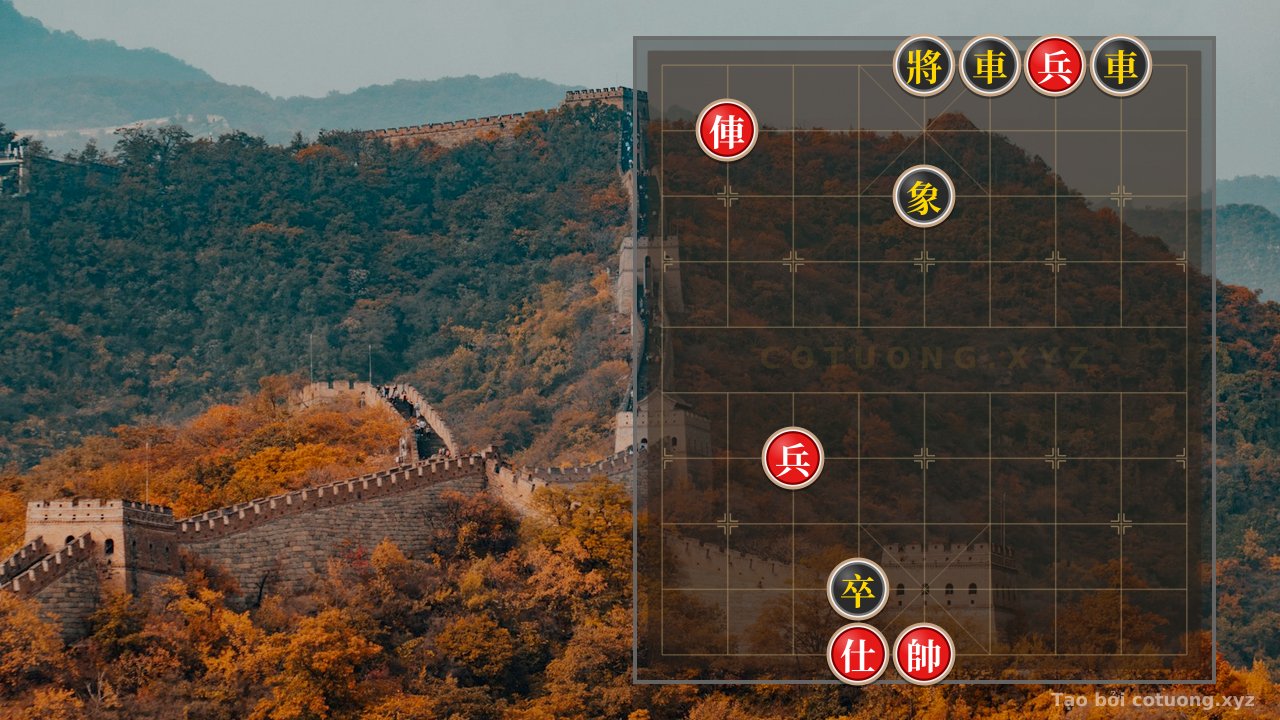 Thế cờ: The Tricky Trap: The Suicide Threat in Counterattack Defense - Black's Strategy to Neutralize the Deadly Strike — Cờ Tướng Online