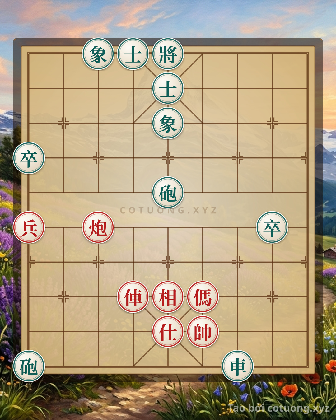 Challenge: Tactical Insight: Red Chariot vs Black Cannon - Xiangqi 1/10 - Can you solve it?