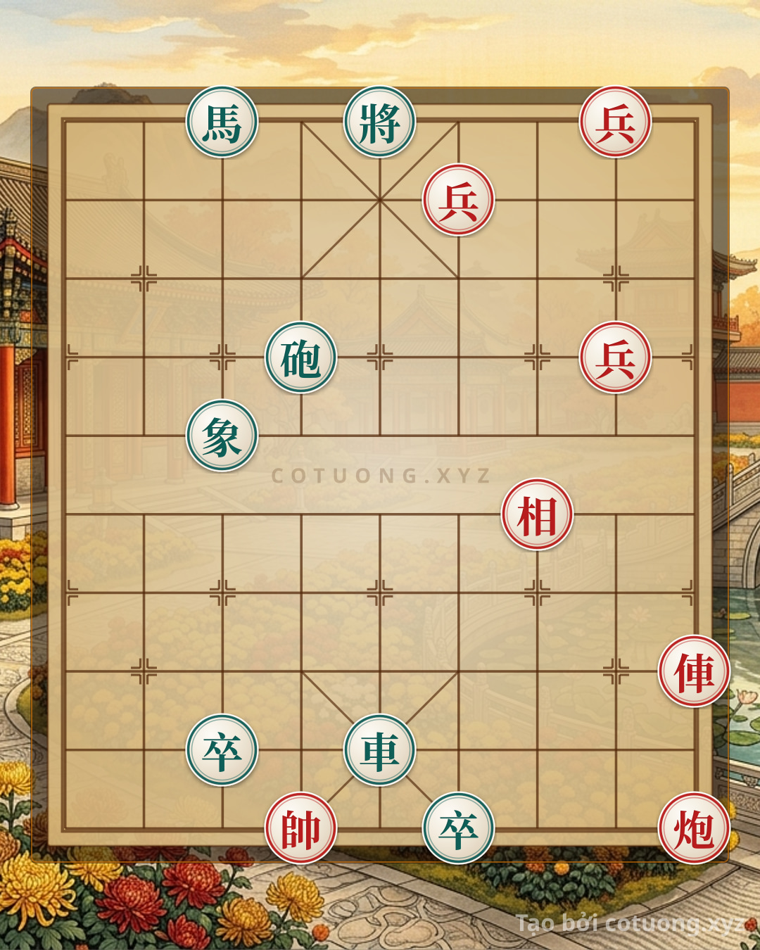 Challenge: Red Cannon on File 1 Rank 1: The 'Killing Move' Strategy in Xiangqi - Can you solve it?