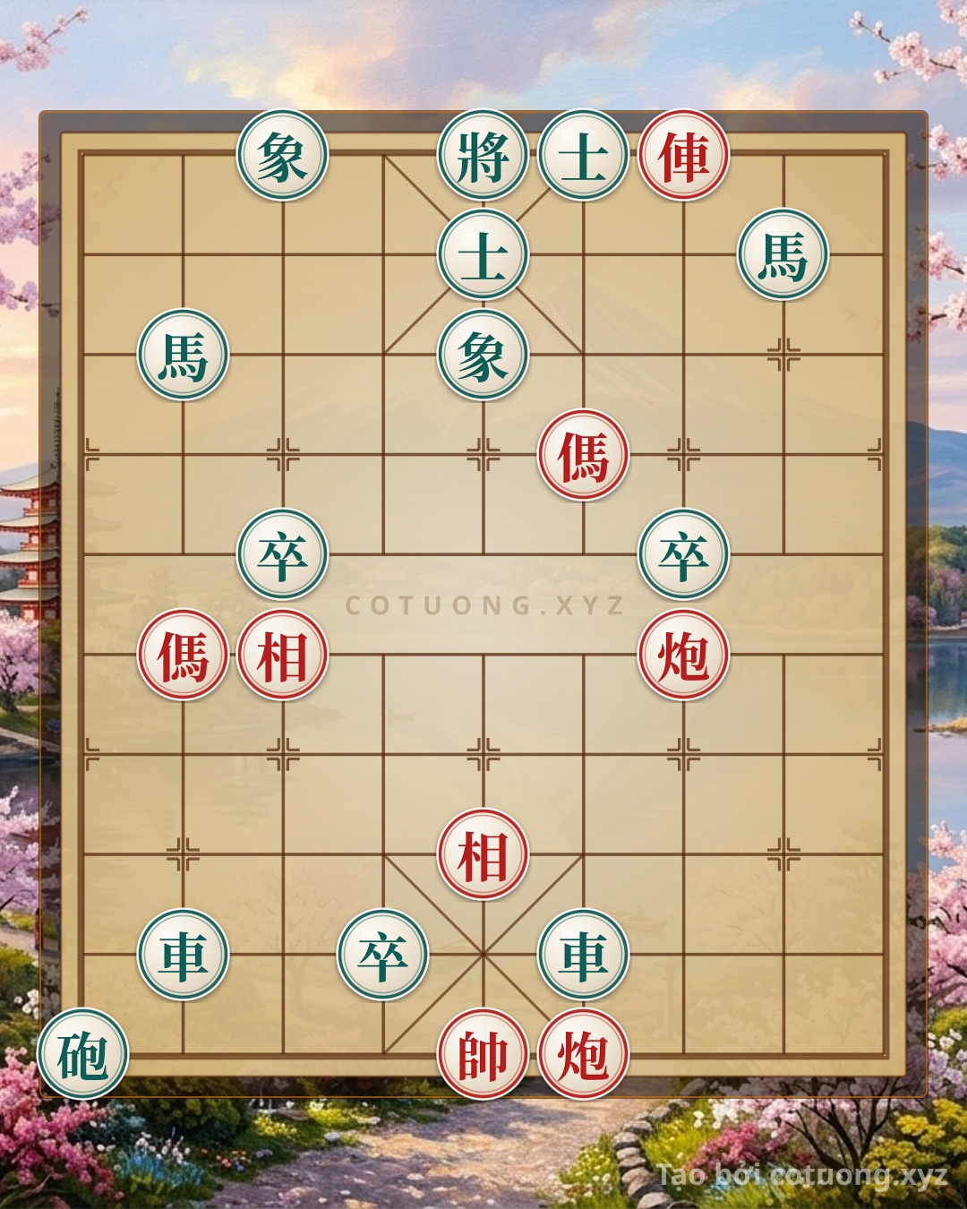 Challenge: Defensive Mastery: Countering the Red Chariot's Attack on Xiangqi - Can you solve it?