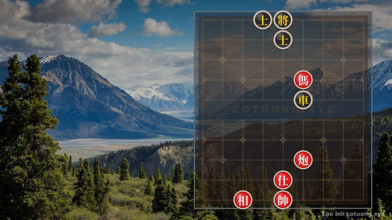 Thế cờ: Unique Xiangqi Strategy: Red Cannon Counterattack - A Tactical Twist for the Red Player — Cờ Tướng Online