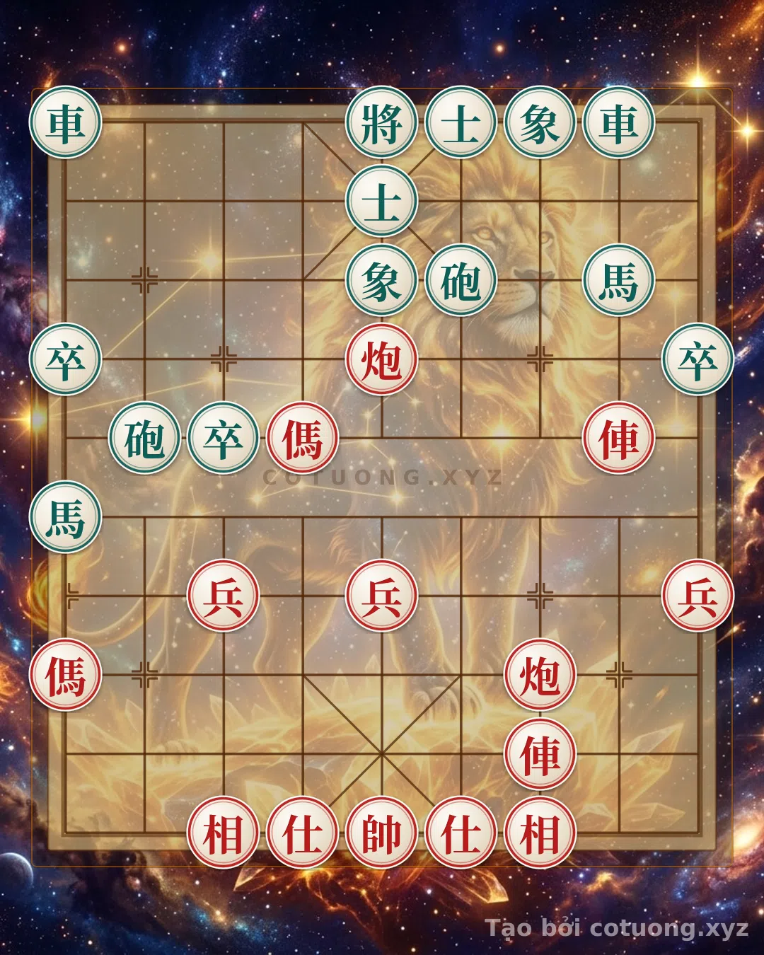 Thế cờ: The Secret to Breaking the Classic Xiangqi Formation: Double Rooks and Cannons in a Deadly Clash | Master of Xiangqi Teaches — Cờ Tướng Online