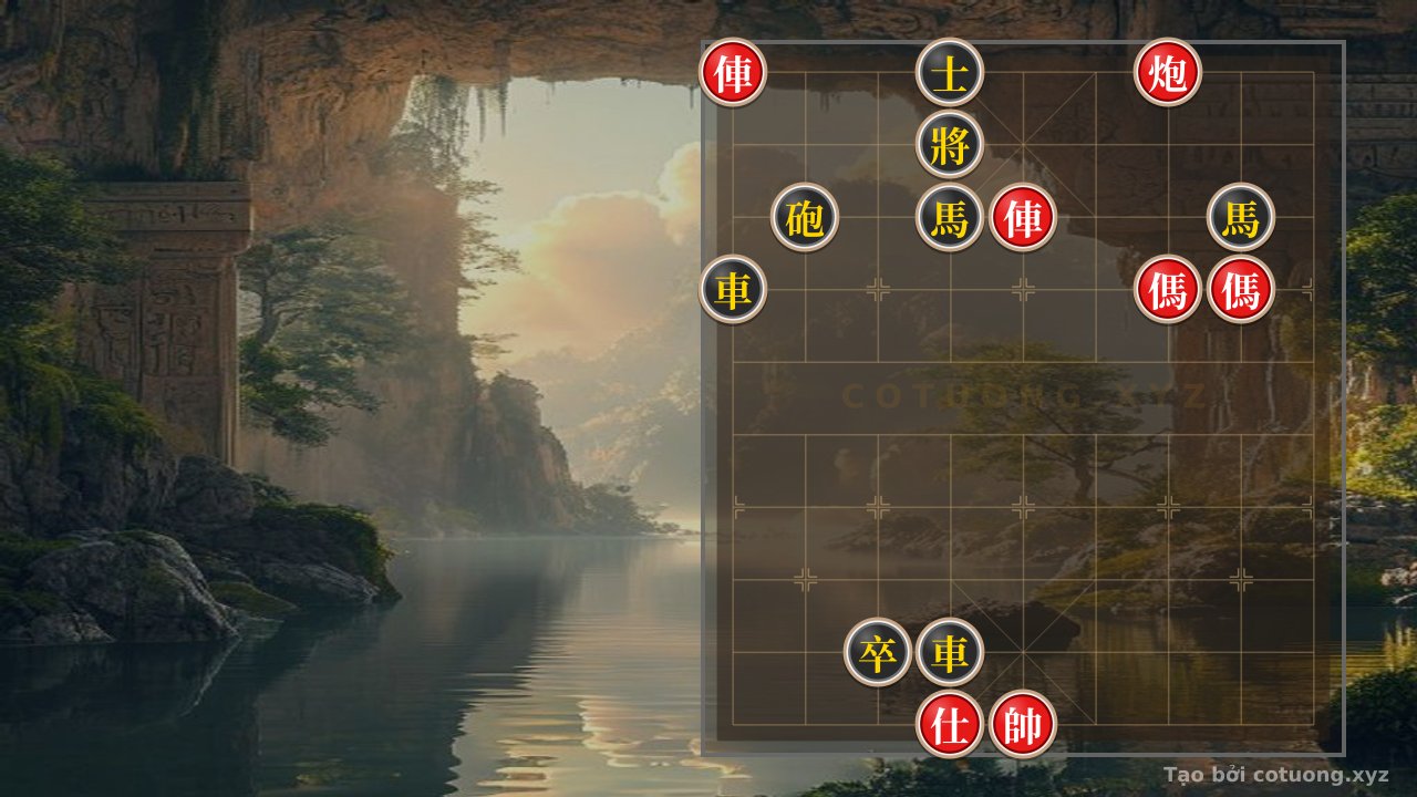Thế cờ: Checkmating Black with Double Knights - A Streamlined Strategy for Xiangqi Players — Cờ Tướng Online