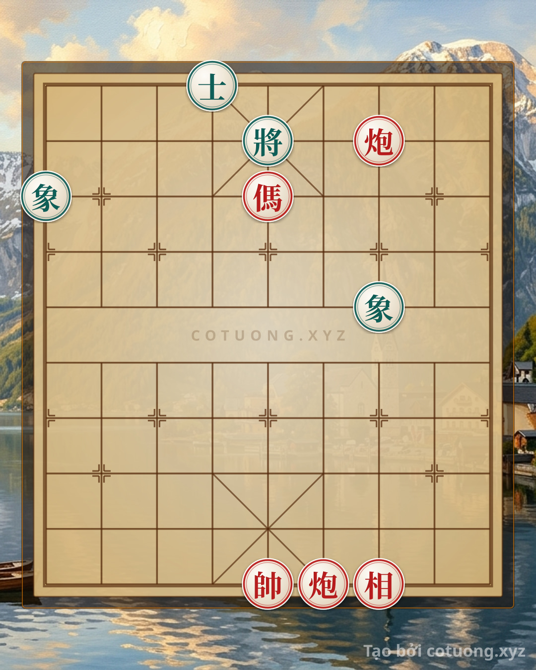 Challenge: Red General Wins: Red Cannon Shoots Black Advisor - Extremely Dangerous Tactics - Can you solve it?