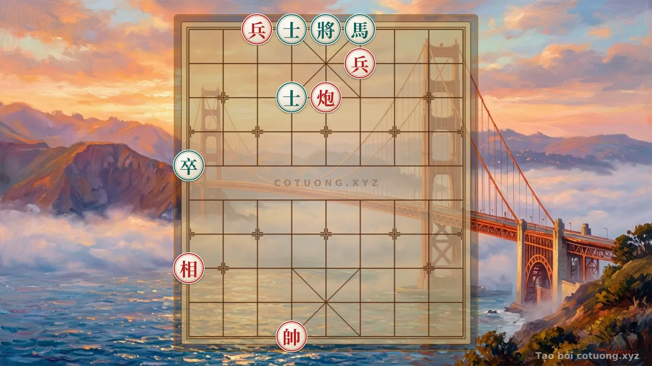 Thế cờ: The 'Millennium Trap' Strategy: Red Attacks, Black Counters - An Exciting Xiangqi Online Game — Cờ Tướng Online