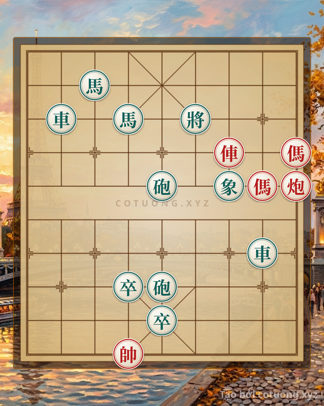Challenge: Xiangqi Mastery: Rapid Counterattack from Chaotic Positions - Can you solve it?
