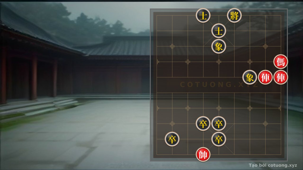 Thế cờ: Red General: The Rook-Black Trap and Peak Defensive Tactics — Cờ Tướng Online