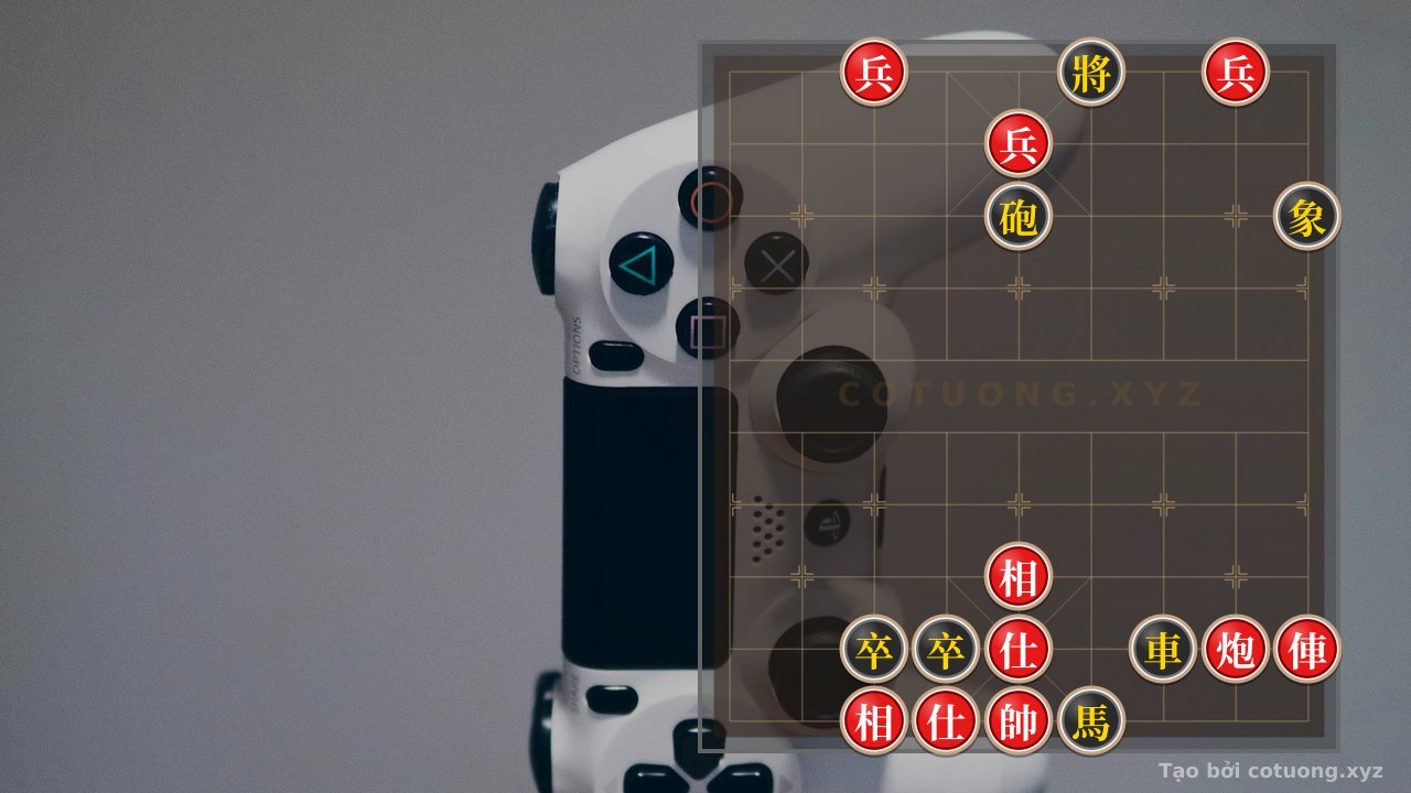 Thế cờ: The God Killer Trap in Xiangqi: The Red Rook Cannon 3 Pawns Pierce the Black Heart - Who Dares to Challenge? — Cờ Tướng Online