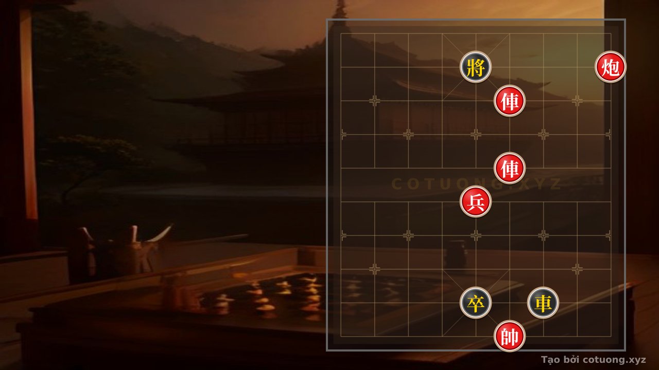 Thế cờ: The 'Empty Cannon' Formation - A Symphony of Rook and Pawn — Cờ Tướng Online