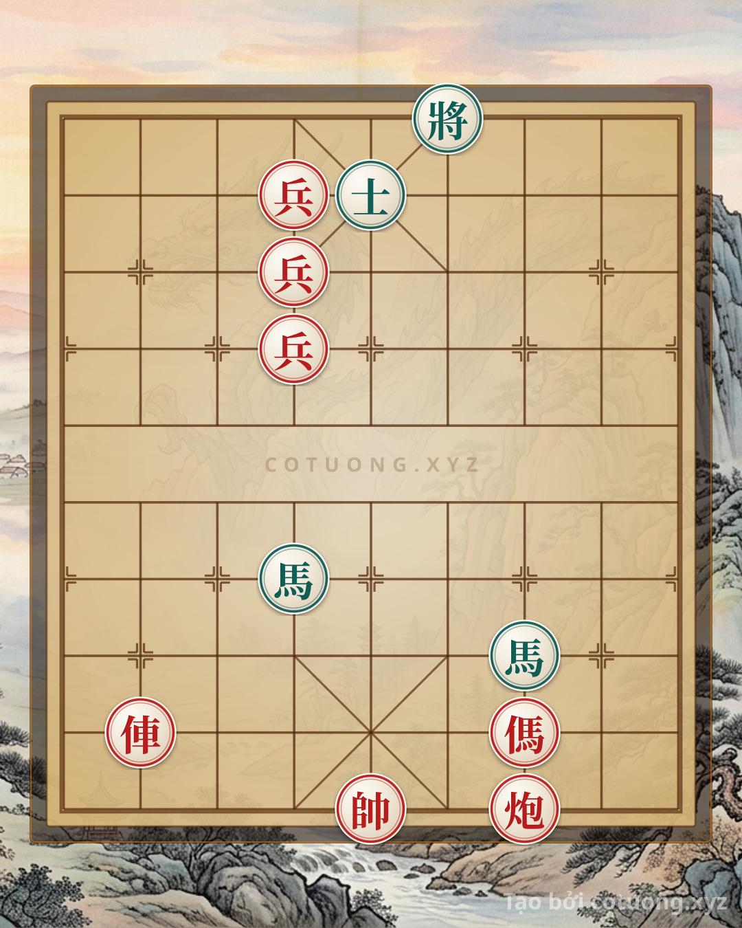 Challenge: The Secret of the General's Path 6: The Lonely Red Chariot and the Unexpected Counterattack - Can you solve it?