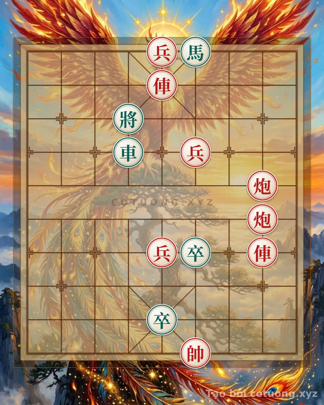 Thế cờ: Xiangqi: Strategy 'Blocked Chariot' - Defensive Tips for the Red Player — Cờ Tướng Online