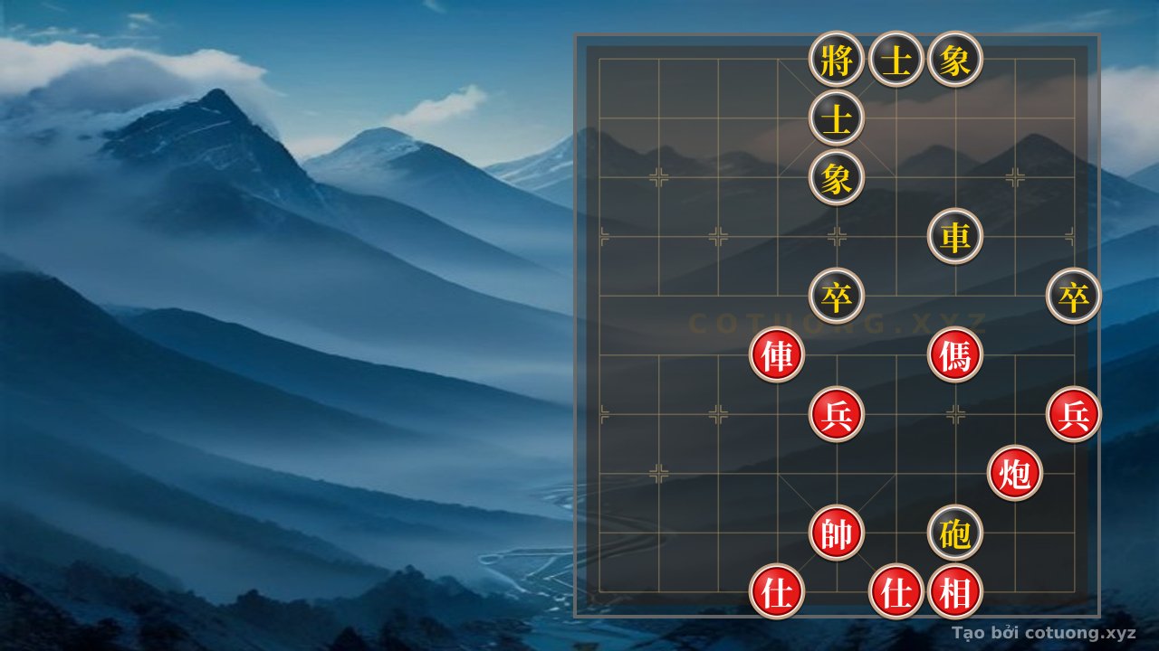 Thế cờ: Xiangqi Super Difficult: Opening Red Advance and Killing Moves — Cờ Tướng Online