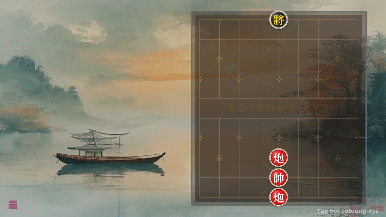 Thế cờ: Red General's 'Double Cannons' - Hidden Tactics, Lessons for Beginners — Cờ Tướng Online