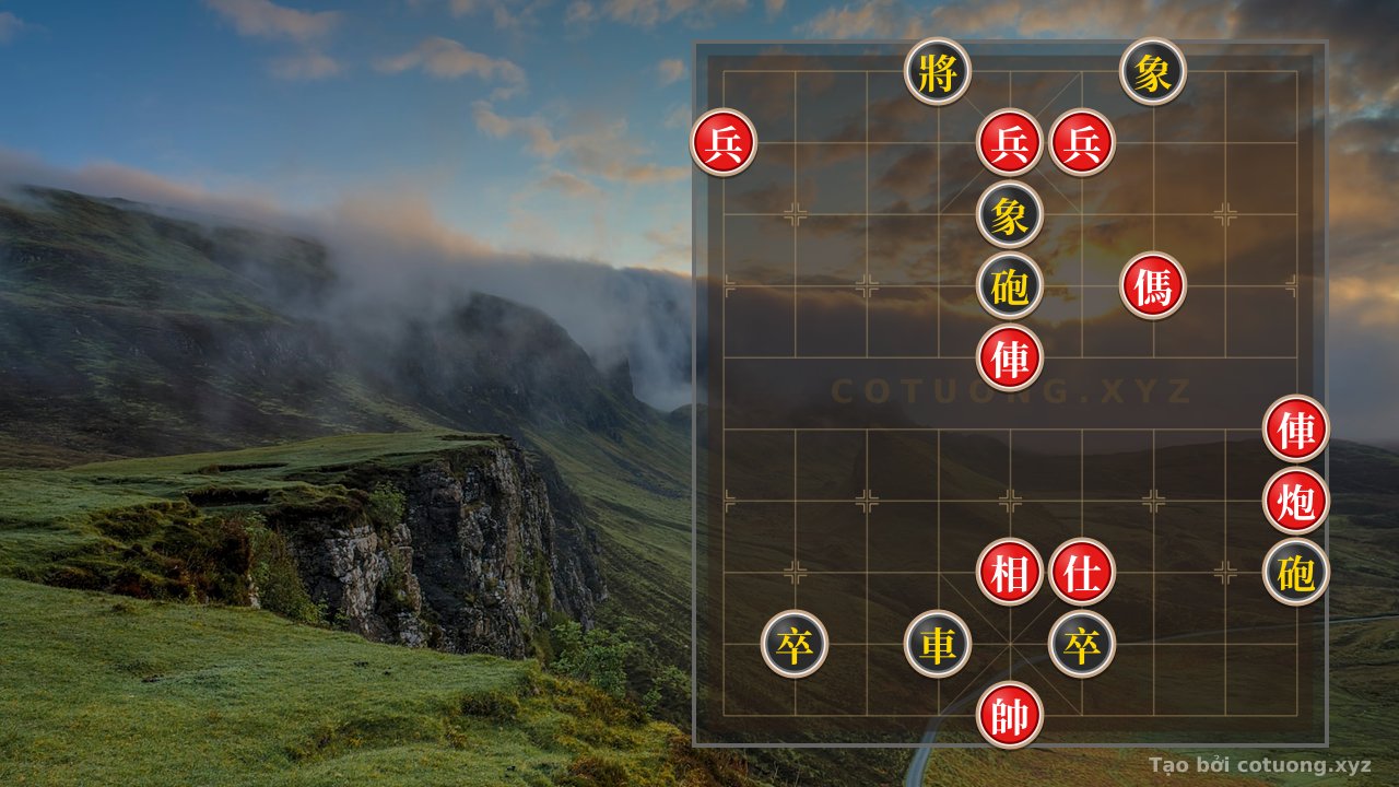 Thế cờ: Unique Formation: 'Red Chariot Dual Swords vs. Black Cannon' - Tactical Analysis for Elite Players — Cờ Tướng Online