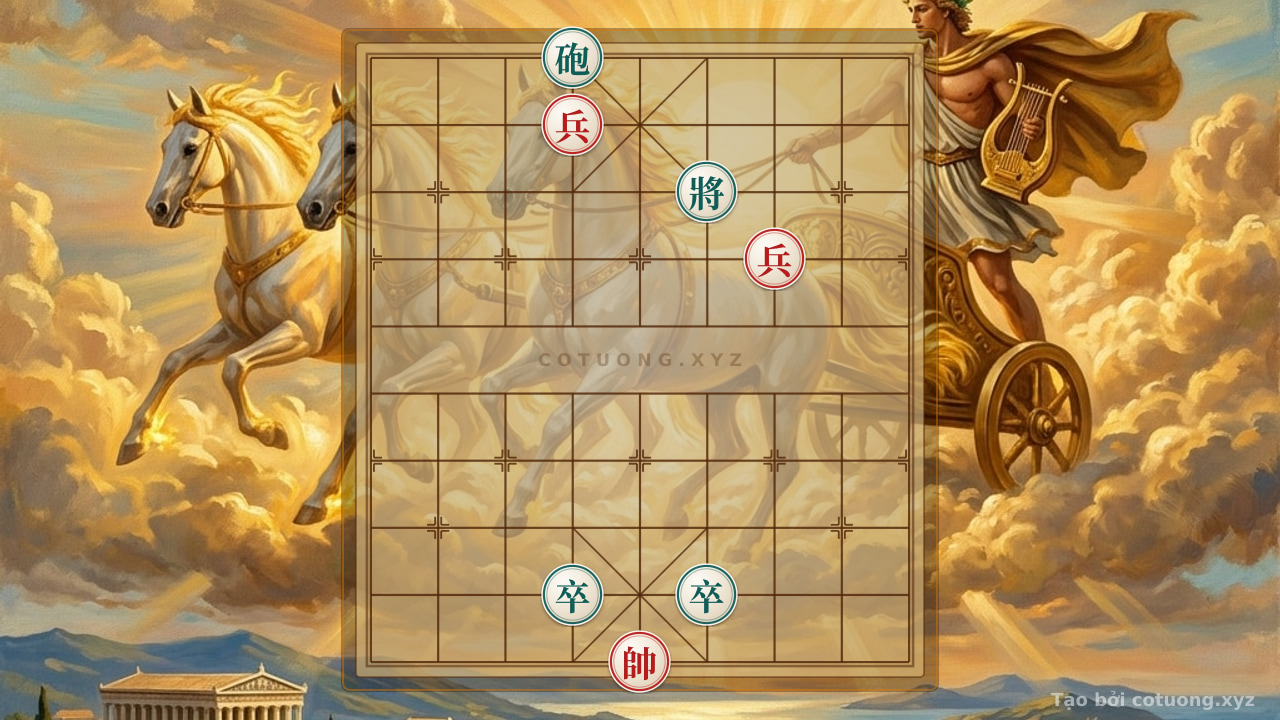 Thế cờ: Xiangqi: The Unexpected Counterattack When the Rear Palace is Under Threat – The Red Strategy Flips the Game — Cờ Tướng Online