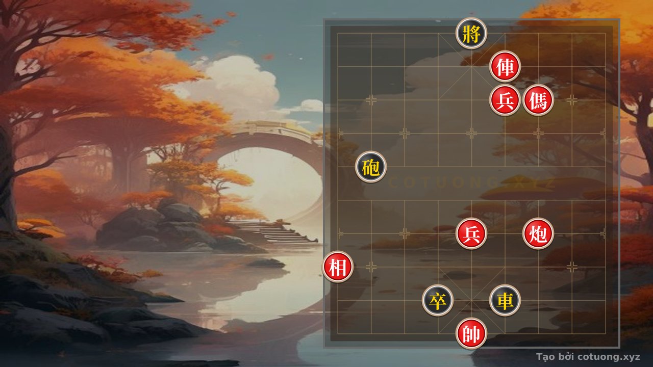 Thế cờ: Xiangqi: Red's Strategic Breakthrough When Black is 'Closed' - Psychological Analysis — Cờ Tướng Online