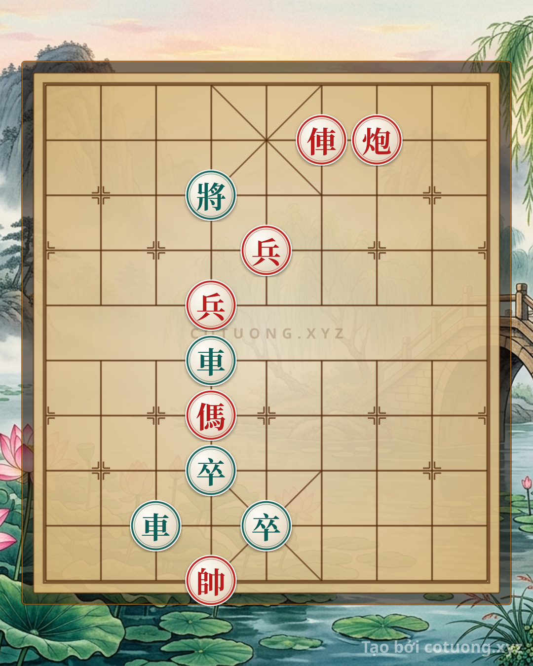 Challenge: 'Red Attacks Black General on File 8' - The Hidden Trap in the 'Chariot on File 9, Cannon on File 9' Formation (Warning for Online Xiangqi Players) - Can you solve it?