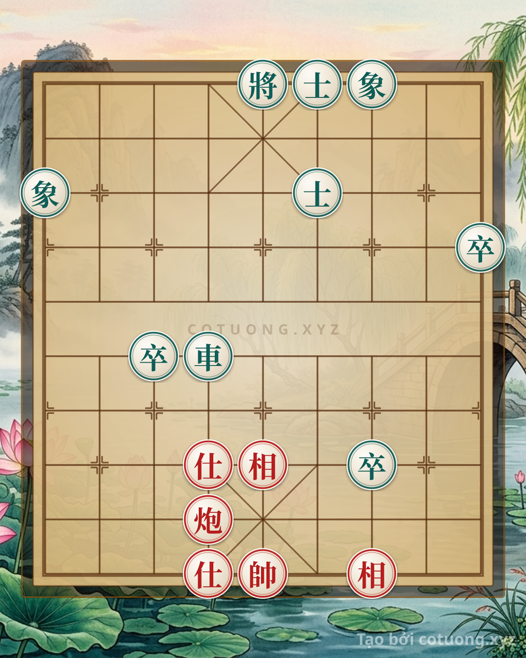 Challenge: Xiangqi: Red Wins in 10 Moves - Secret Checkmate from Exposed Cannon 6 - Can you solve it?