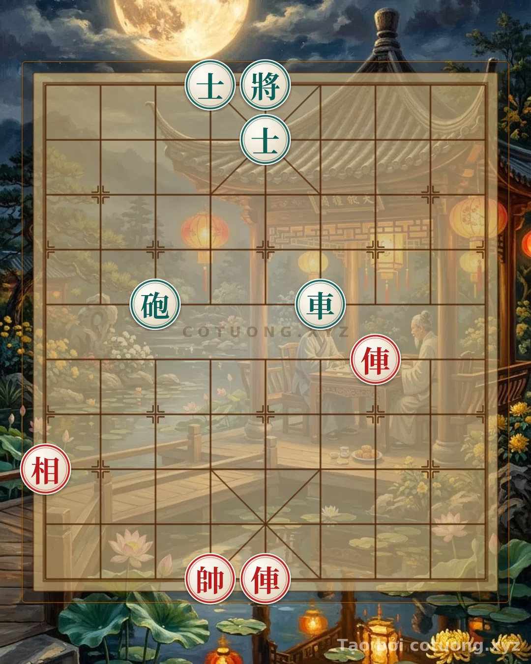 Thế cờ: The 'Black Rook on File 6' Strategy - The Red General's Tactical Secrets — Cờ Tướng Online