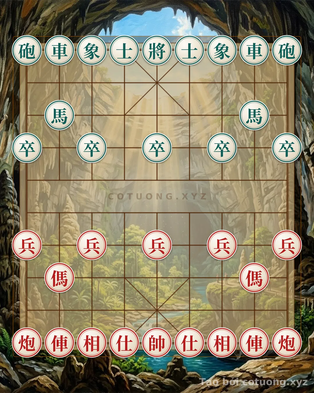 Thế cờ: Xiangqi Strategy #63d3: The Red's Heartbreaking Move That Shattered the Black's Double Chariot — Cờ Tướng Online