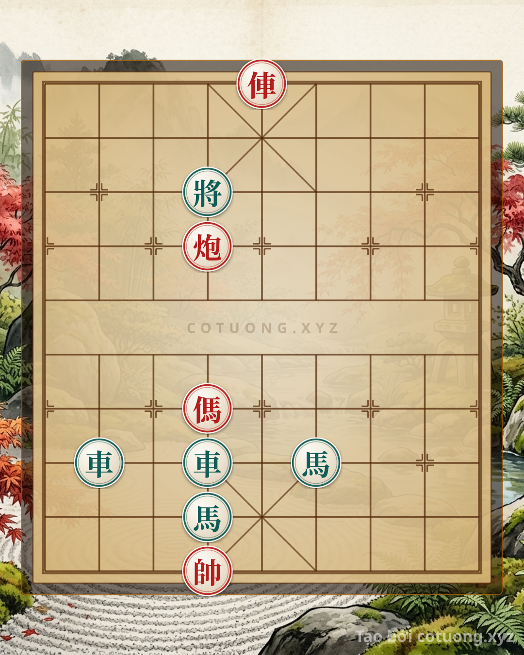 Challenge: The 'Black Rook Hides the Horse' Strategy - Defense Tips for the Red General - Can you solve it?