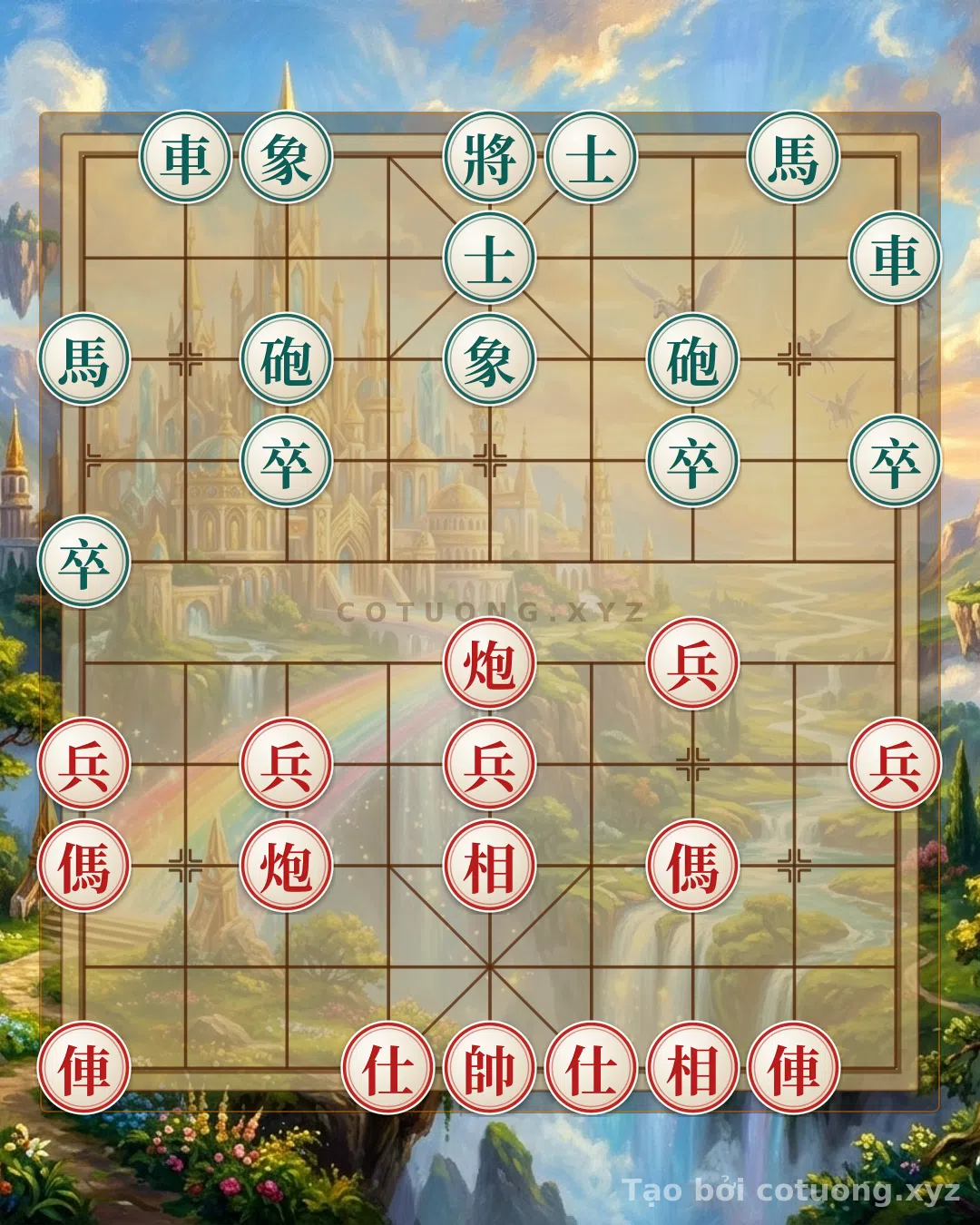 Thử Thách: Cờ Tướng: Bí Kíp Chiến Thắng Từ Nước Đi Đầu Tiên - Hướng Dẫn Chi Tiết Cho Kỳ Thủ - Bạn có thể giải được?