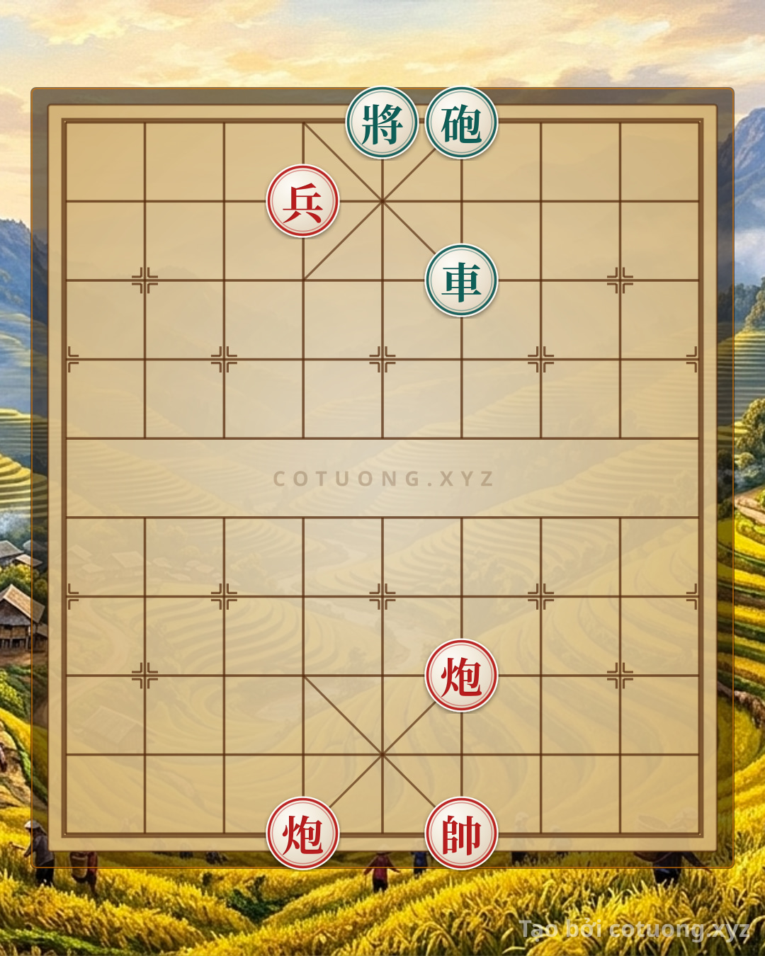 Challenge: Red Cannon's Decisive Battle: Hot Online Xiangqi - Can you solve it?
