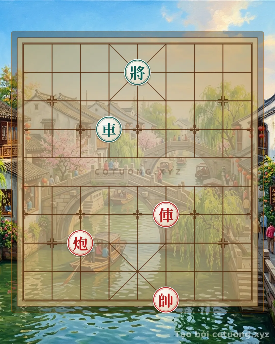 Challenge: Red Chariot 'Straight Thrust' on File 4: The Secret to Dominating the Board Against AI in 1/10 Moves - Can you solve it?